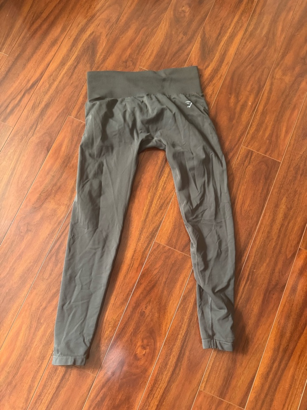 Gymshark Olive Green High-Waist Active Leggings